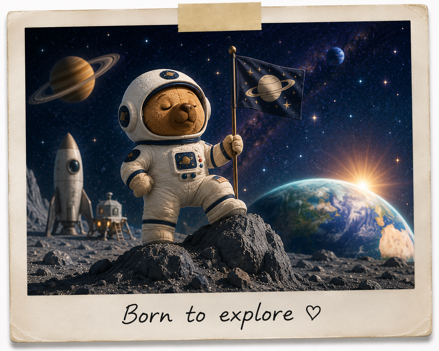 Born to explore