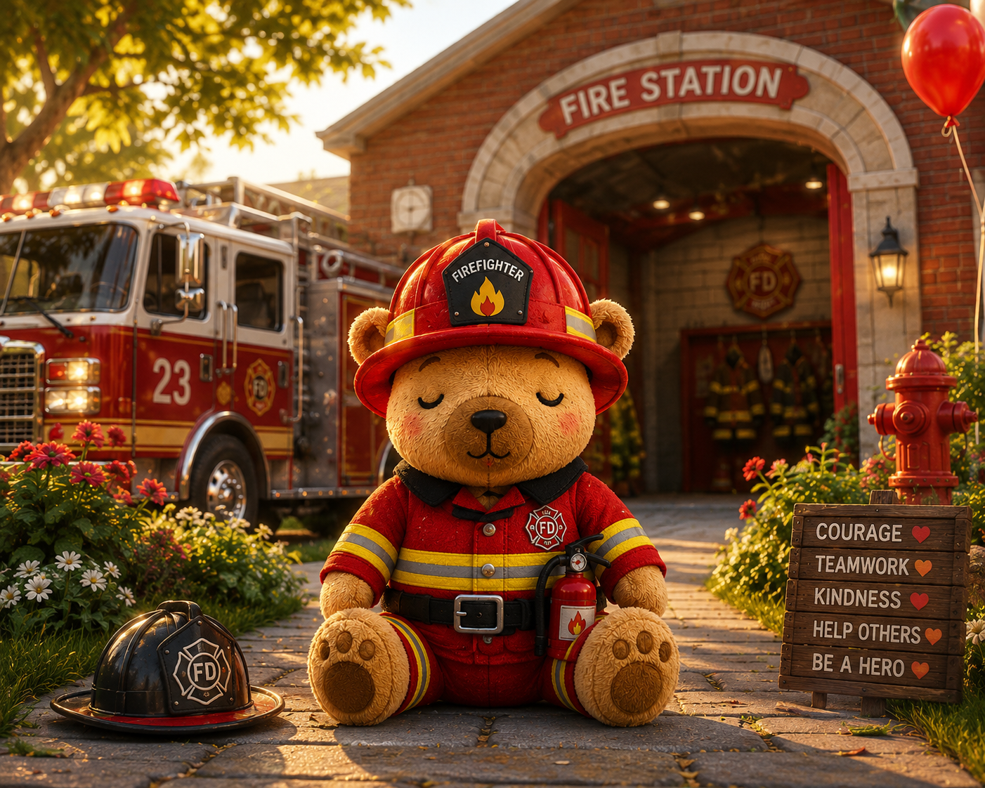 FirefighterCapy scene