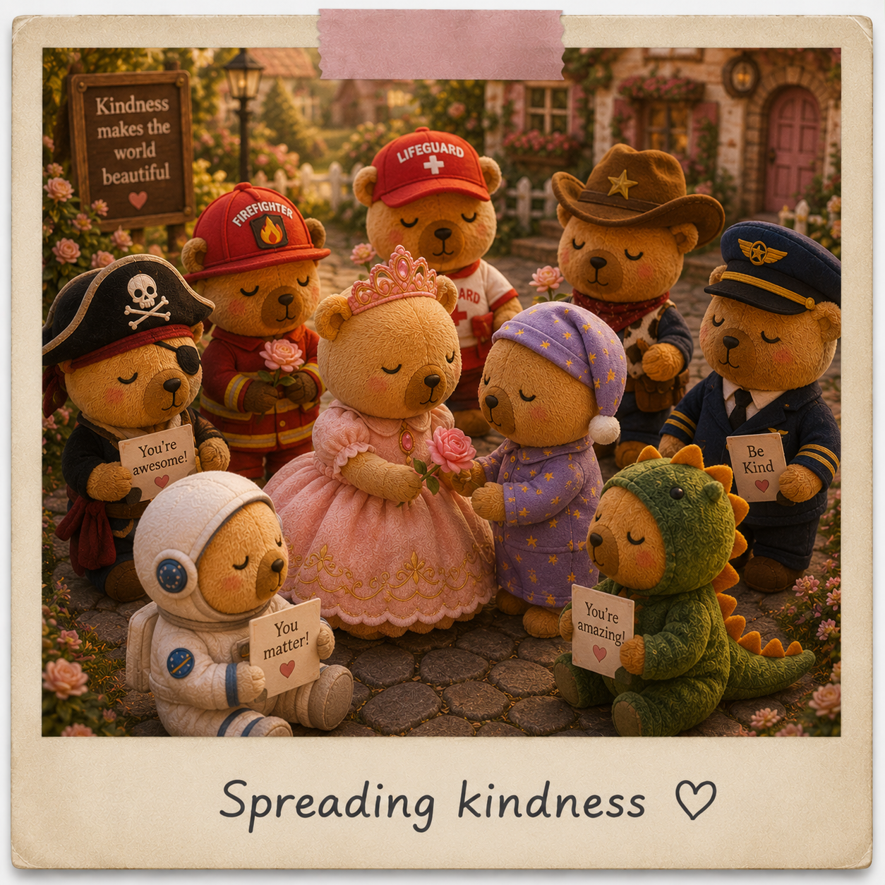 Spreading kindness