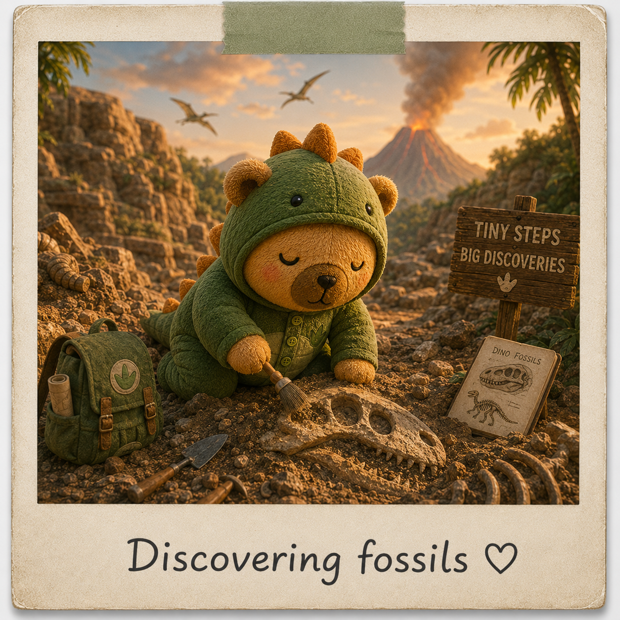 Discovering fossils