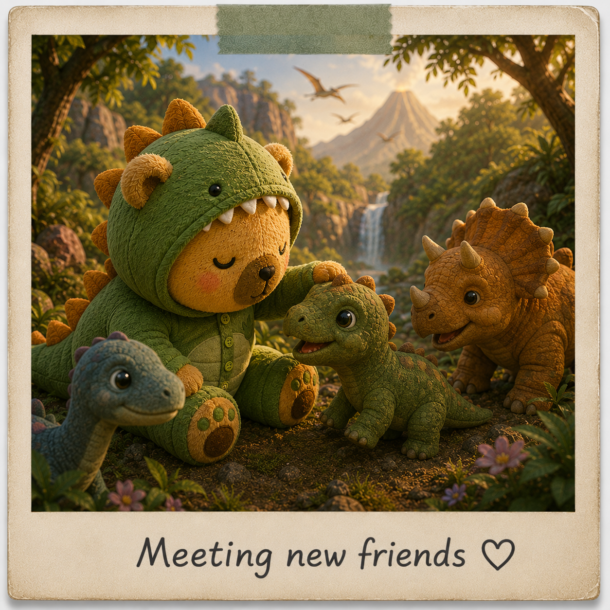 Meeting new friends