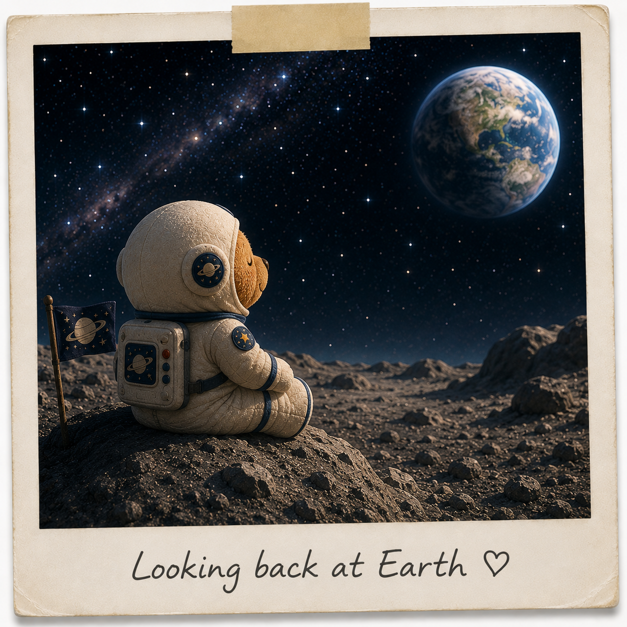 Looking back at Earth